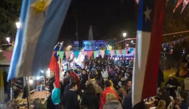 Chile Argentina Independencia Festejos Gente