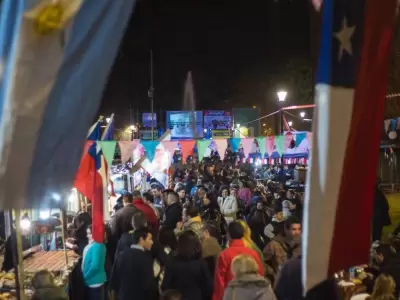 Chile Argentina Independencia Festejos Gente