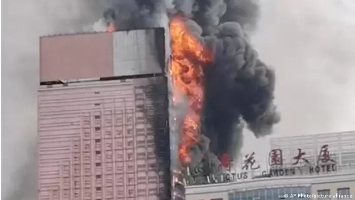 incendio CHINA