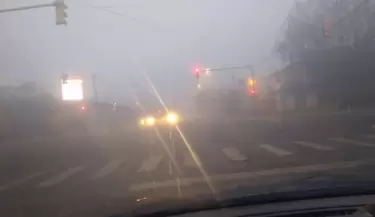 Niebla en Mendoza