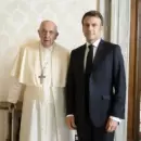 Francisco y Macron se encontraron para buscar el fin de la guerra en Ucrania
