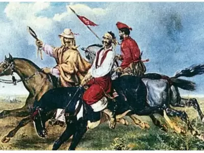 ilustracion de la revolucion de los colorados