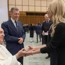 Francisco recibi a Fabiola Yez en el Vaticano
