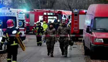 bomberos en ucrania