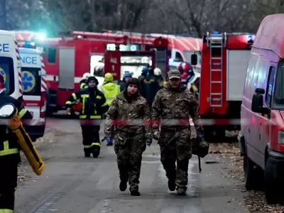 bomberos en ucrania