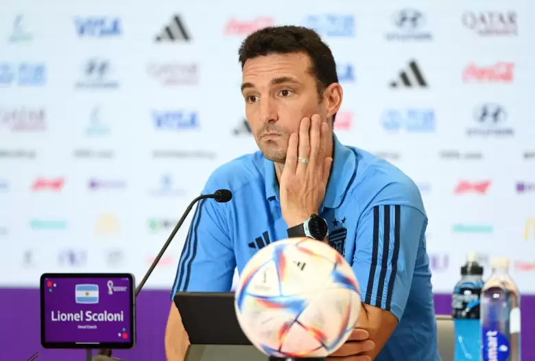 scaloni conferencia