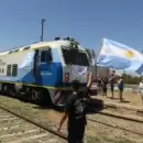 Emocin y lgrimas en el regreso del tren de pasajeros a Mendoza