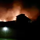 Video - Incendio se acerc a viviendas en San Rafael