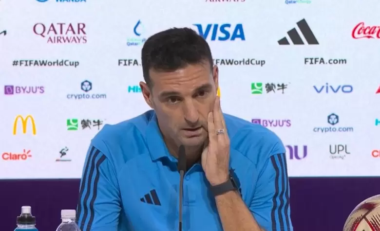 scaloni conferencia