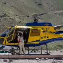 Dos andinistas fueron evacuados en helicptero del Cerro Aconcagua