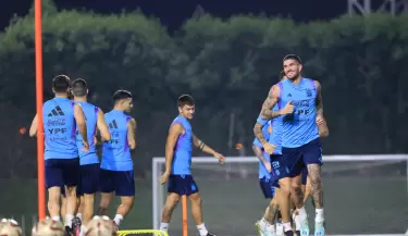 argentina entrenando