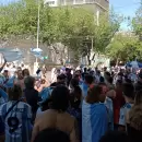 Fotos y videos: Furor en las calles de Mendoza por los festejos de Argentina Campen