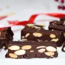 Receta de Turrn de chocolate con almendras