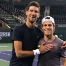 El simpático guiño de Novak Djokovic y Diego Schwartzman a Lionel Messi