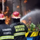Se produjo un importante incendio en el basural del campo Papa