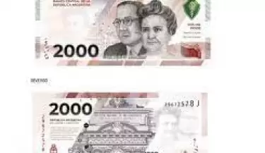 Billlete de 2000 pesos