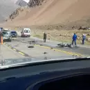 Las primeras imágenes del grave accidente ocurrido en alta montaña