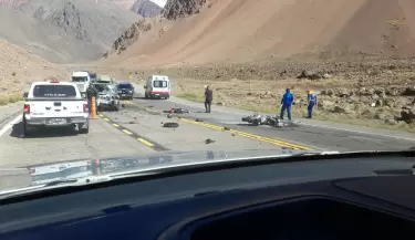 Accidente alta montaña