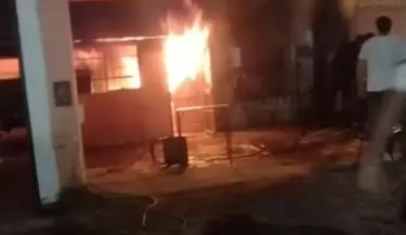 Incendio San Roque