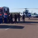 Video: Colectivo y camioneta colisionan dejando un muerto y heridos
