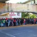 La protesta de productores llegó a la Ciudad de Mendoza