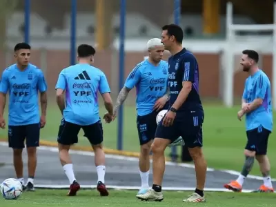 entrenamiento argentina scaloni