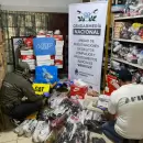 Incautaron en Mendoza miles de pares de zapatillas "truchas" por casi 20 millones de pesos