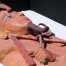 El sarcófago del faraón Ramsés II salió por primera vez de Egipto para ser exhibido en París