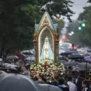 Bajo una copiosa lluvia se realiz� la procesi�n de la Virgen del Valle en Catamarca