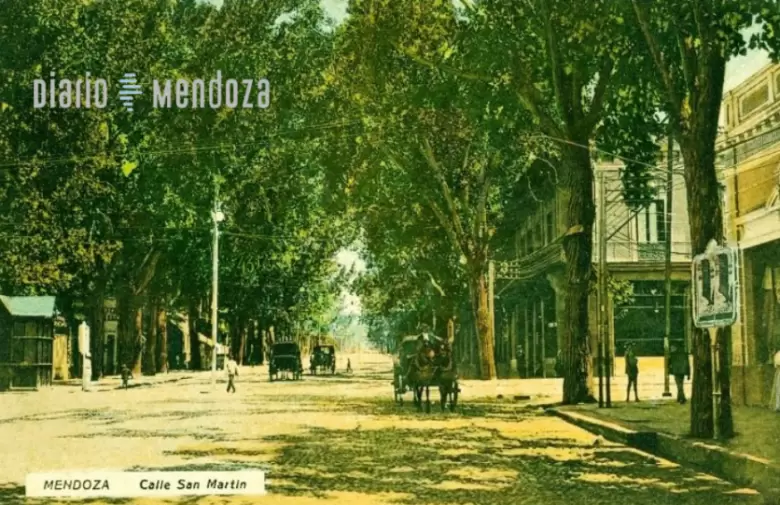 Foto 1 - Calle San Martn a comienzos siglo XX