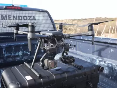 drone policia de mendoza