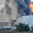 Una empresa de plsticos ardi en San Rafael