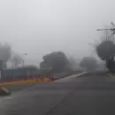 Una densa niebla sorprendió a los mendocinos en el amanecer
