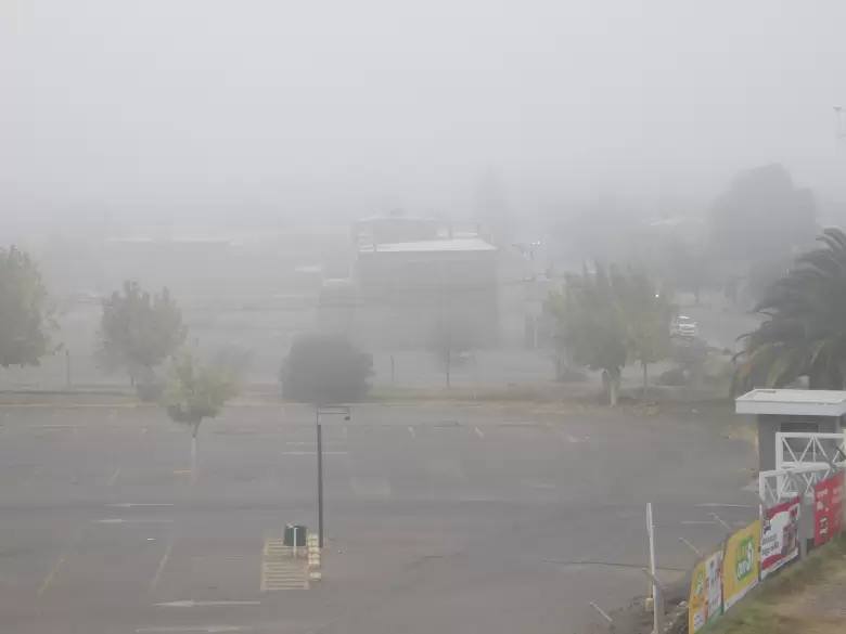 Niebla en Mendoza