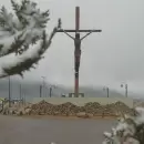 (VIDEO) Nev por primera vez en el ao en el Manzano Histrico