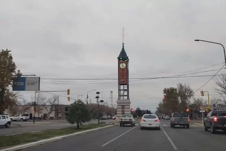 D�a muy fr�o en la ciudad de Malarg�e