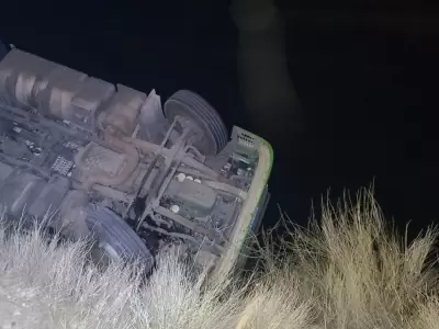 Accidente del camión en alta montaña
