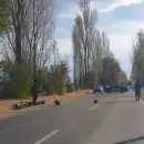 Un adolescente cay� de una moto en Luj�n de Cuyo y muri�