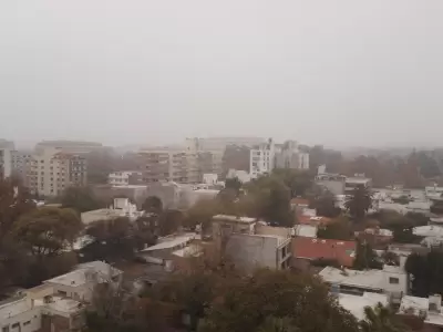 Neblina Ciudad de Mendoza