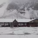 Impactantes postales de la intensa nevada en la alta montaa mendocina