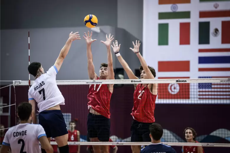 argentina eeuu voley u21