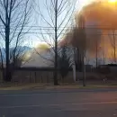 Se incendi un campo en Uspallata mientras el camin hidrante de la zona est en reparacin