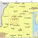Fuerte sismo en La Rioja y ola de temblores en el oeste del pas