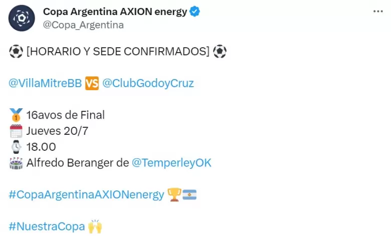 venta de entradas godoy cruz villa mitre