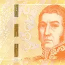 "Debut" el nuevo billete de 1.000 pesos con la imagen de San Martn