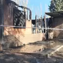 Se incendi la vivienda de una familia numerosa y piden donaciones