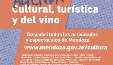 Agenda Cultural, Turstica y del Vino