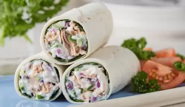 wraps de palta y at�n