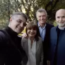 Macri en la foto de unidad con Bullrich y Rodrguez Larreta para apoyar a su primo