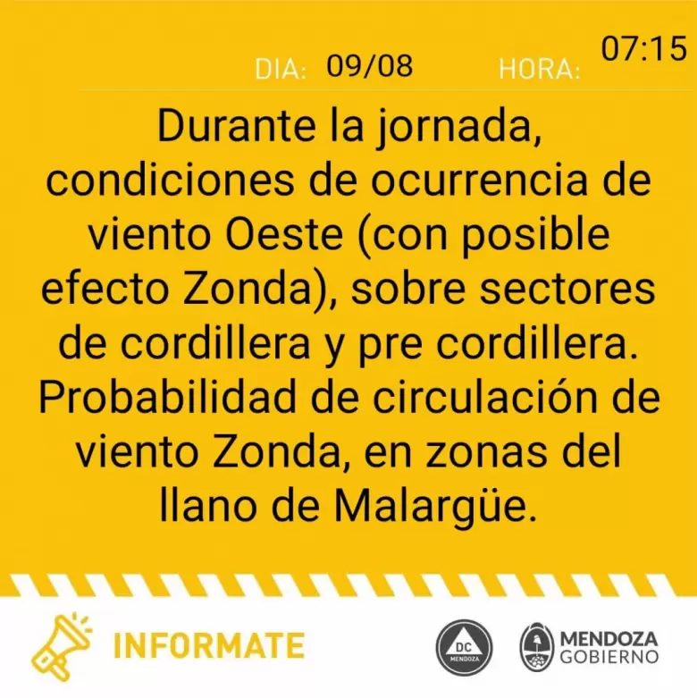 alerta defensa Civil